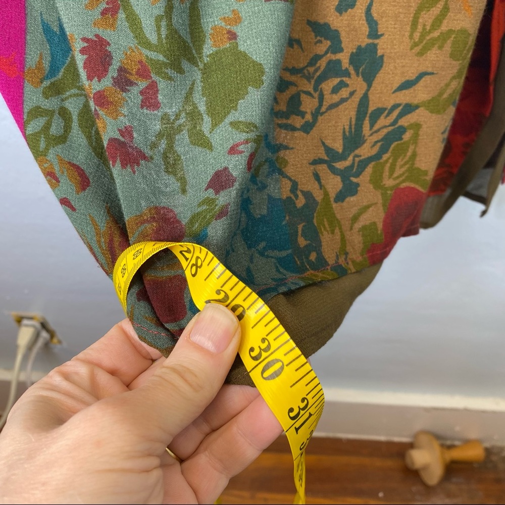 ***Platinum by Dorothy Schoelen Vibrant Print Open Front Jacket ***S - Picture 15 of 15